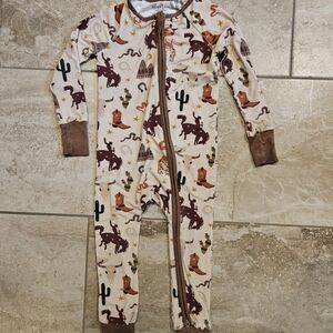 Kids Western-Themed One Piece